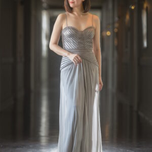 SINGLET CHIFFON DRESS - Image 5