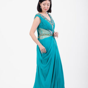 INDIAN BEADED GOWN - Image 5